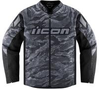 Icon Hooligan Tiger s Blood, chaqueta textil L male Gris Oscuro/Gris/Negro