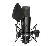 iCON Micrófono condensador Pro Audio Space 87 con conector XLR-3F, metal, condensadores WIMA, resistencias Fairchild, transformador Cinemag, 20 Hz-20 kHz, 60 × 60 × 216 mm