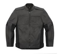 Icon Motorhead 3, chaqueta de cuero M male Negro