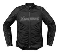 Icon Overlord3 Chaqueta Mujer 2822-1591 Textil Negra XS