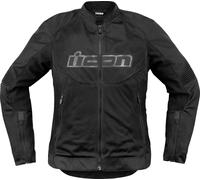Icon Overlord3 Mesh, chaqueta textil mujer L female Verde/Negro