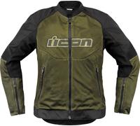 Icon Overlord3 Mesh, chaqueta textil mujer XS female Verde/Negro
