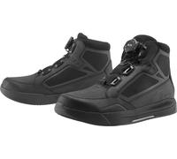 Icon Patrol 3 WP Botas de moto impermeables, negro, tamaño 48 49 para Hombres