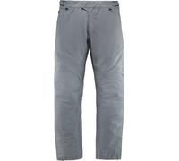 Icon PDX 3 impermeable pantalones textiles de motocicleta, gris, tamaño 2XL para Hombres