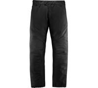 Icon PDX 3 impermeable pantalones textiles de motocicleta, negro, Talla XXL