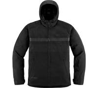 Icon PDX3, chaqueta textil impermeable XXL male Negro