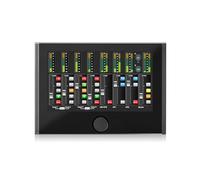 Icon Pro Audio Touch 8 - Interfaz de audio USB de 12 × 12 con pantalla táctil de 10 pulgadas, 4 entradas de micrófono/línea y ADAT para grabación de estudio