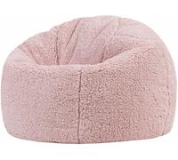 Icon Puf infantil clásico en forro polar rosa claro