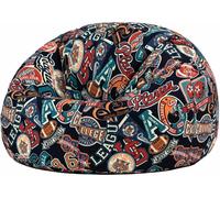 Icon Puf infantil clásico para int/ext con estampado deportivo americano