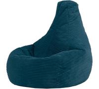 Icon Puf infantil reclinable de pana azul pato