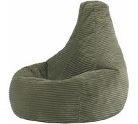 Icon Puf infantil reclinable de pana beige