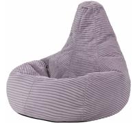 Icon Puf infantil reclinable de pana violeta