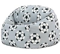 Icon Puf sillón infantil con estampado de fútbol
