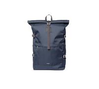Sandqvist Mochila Icon L Roll-top - Azul marino, fibra sintética, unisex, 26 L