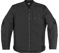 Icon Slabtown Chaqueta textil de moto, negro, Talla XL