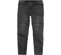 Icon Slabtown Vaqueros de moto, negro, tamaño 40 para Hombres