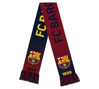 Icon Sports Bufanda unisex de doble cara con licencia oficial del FC Barcelona Soccer Team