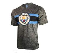 Icon Sports Camiseta de Manga Corta para Hombre del Manchester City F.C. Camiseta de fútbol para Adultos (Paquete de 1)