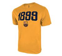 Icon Sports International Soccer - Camiseta de Manga Corta para Hombre, Hombre, FCB121CT-Y, Amarillo, Small