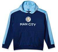 Icon Sports Official Manchester City FC Pullover Hoodie - Unisex Adult - MC41PH Navy L
