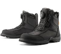 Icon Stormhawk, botas cortas impermeables 8 US male Gris Claro/Negro
