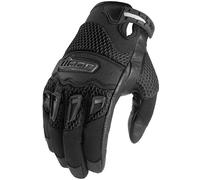 Icon Twenty-Niner Guantes de moto para mujer, negro, Talla S