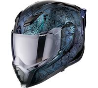 Icon Ultraflite Opal Mandala, casco integral L female Azul/Turquía/Negro