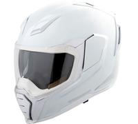 Icon Ultraflite Solid, casco integral L female Blanco