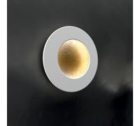 ICONE Vera aplique de pared 927 Triac Ø26cm oro/blanco