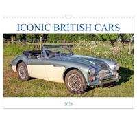 Iconic British Cars (Wall Calendar 2026 DIN A3 landscape), CALVENDO 12 Month Wall Calendar: A photo collection of classic British cars.