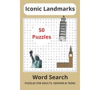 Iconic Landmarks Word Search Puzzle Book: Word Searches with Easy to Read Print about Iconic Landmarks in United States and Around The World | 6 x 9 ... for Vacations, Holidays and Free Times