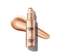 ICONIC LONDON Rollaway Glow | Iluminador l quido para un brillo radiante. Maquillaje vegano sin crueldad animal (Champagne Chic). 0.27 onzas l qu