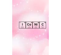 ICONIC Notebook - Pink Dreamy Design with a Periodic Table Twist