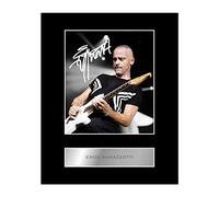 Iconic pics Eros Ramazzotti - Foto enmarcada firmada digitalmente, 25,4 x 20,3 cm, impresión autografiada de regalo