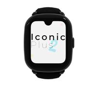 Iconic Plus 2. Reloj Inteligente para niños con GPS, Llamadas, videollamadas, AI, SOS... Whatsapp, Spotify, medidor de Temperatura, Correas Intercambiables (Iconic Plus 2, Gamer) (Iconic Plus 2