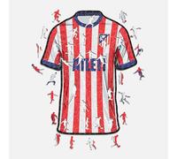 Iconic Puzzles - Atletico Madrid, Camiseta, Rompecabezas de Madera con Licencia Oficial, Regalo para Adultos y Niños, Talla L, 500 Piezas