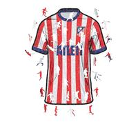 Iconic Puzzles - Atletico Madrid, Camiseta, Rompecabezas de Madera con Licencia Oficial, Regalo para Adultos y Niños, Talla S, 150 Piezas