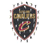 Iconic Puzzles NBA Puzzle de Madera, Color Cleveland Cavaliers, S, 150 Pcs (ClevelandCavaliers-S)