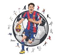 Iconic Puzzles - GAVI, Barcelona, Producto Oficial, Puzzles de Madera para Adultos y Niños, Madera 100% Sostenible, Tamaño M 270 Piezas