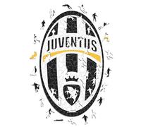 Iconic Puzzles - Juventus Retro Logo, Rompecabezas de Madera con Licencia Oficial, 100% sostenible, Regalo para Adultos y niños, Talla M, 270 Piezas