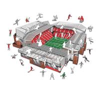 Iconic Puzzles - Liverpool Anfield Stadium, Rompecabezas de Madera con Licencia Oficial, 100% sostenible, Regalo para Adultos y niños, Talla S, 150 Piezas