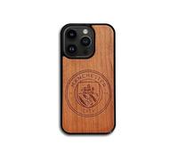 Iconic Puzzles, Manchester City - Funda de Madera 100% sostenible, Compatible con Samsung S23 Ultra, Resistente, Idea de Regalo