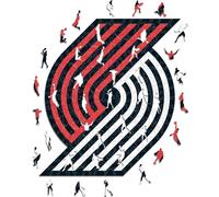 Iconic Puzzles NBA Puzzle de Madera, Color Portland Trail Blazers, L, 500 Pcs (PortlandTrailBlazers-L)