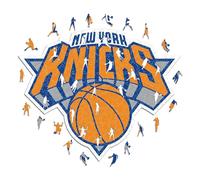 Iconic Puzzles - New York Knicks, Logo, Puzzle de Madera con Licencia Oficial de la NBA, 100% Sostenible, Talla L, 500 Piezas