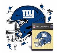 Iconic Puzzles- Rompecabezas de Madera, Color New York Giants, Talla S (NewYorkGiantsHelmet S)