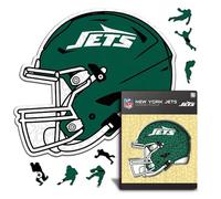 Iconic Puzzles- Rompecabezas de Madera, Color New York Jets, L, 500 Pcs (NewYorkJetsHelmet L)