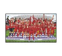 Iconic Puzzles Rompecabezas de Madera, Color Premier Champions, Talla L (Liverpool Team 24/25 L)