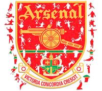 Iconic Puzzles - Arsenal Retro Logo, Producto Oficial, Puzzles de Madera para Adultos y Niños, Madera 100% Sostenible, Tamaño S 150 Piezas