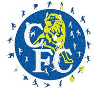 ICONIC PUZZLES - Varios Chelsea Fc Retro Puzzle Madera (150 Piezas), Unisex, blue