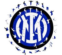 Iconic Puzzles - Inter, Logo, Rompecabezas de Madera con Licencia Oficial, 100% sostenible, Regalo para Adultos y niños, Talla S, 150 Piezas